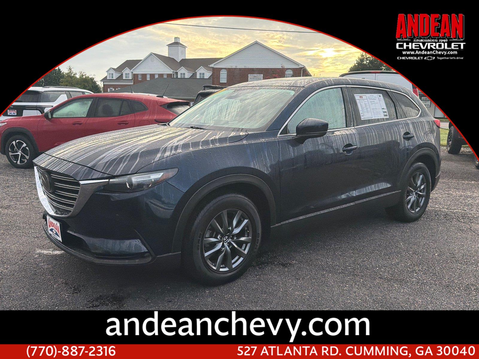 Blue 2020 Mazda CX-9 SUV / Crossover All-Wheel Drive