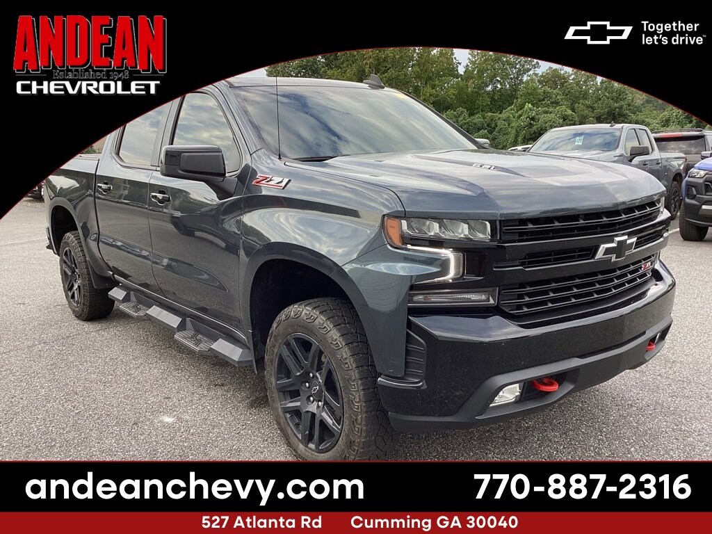 Used 2022 Chevrolet Silverado 1500 LTD LT Trail Boss Truck Crew Cab
