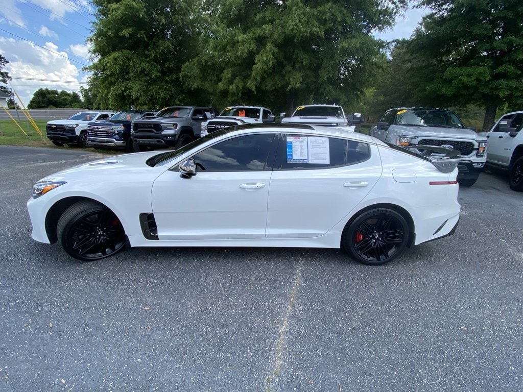 Used 2023 Kia Stinger GT2 with VIN KNAE55LC3P6125380 for sale in Cumming, GA