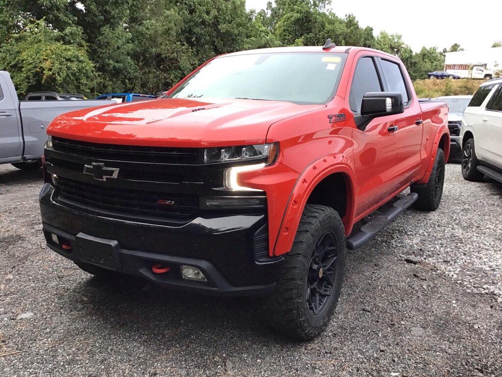 Used 2021 Chevrolet Silverado 1500 LT Trail Boss Truck Crew Cab