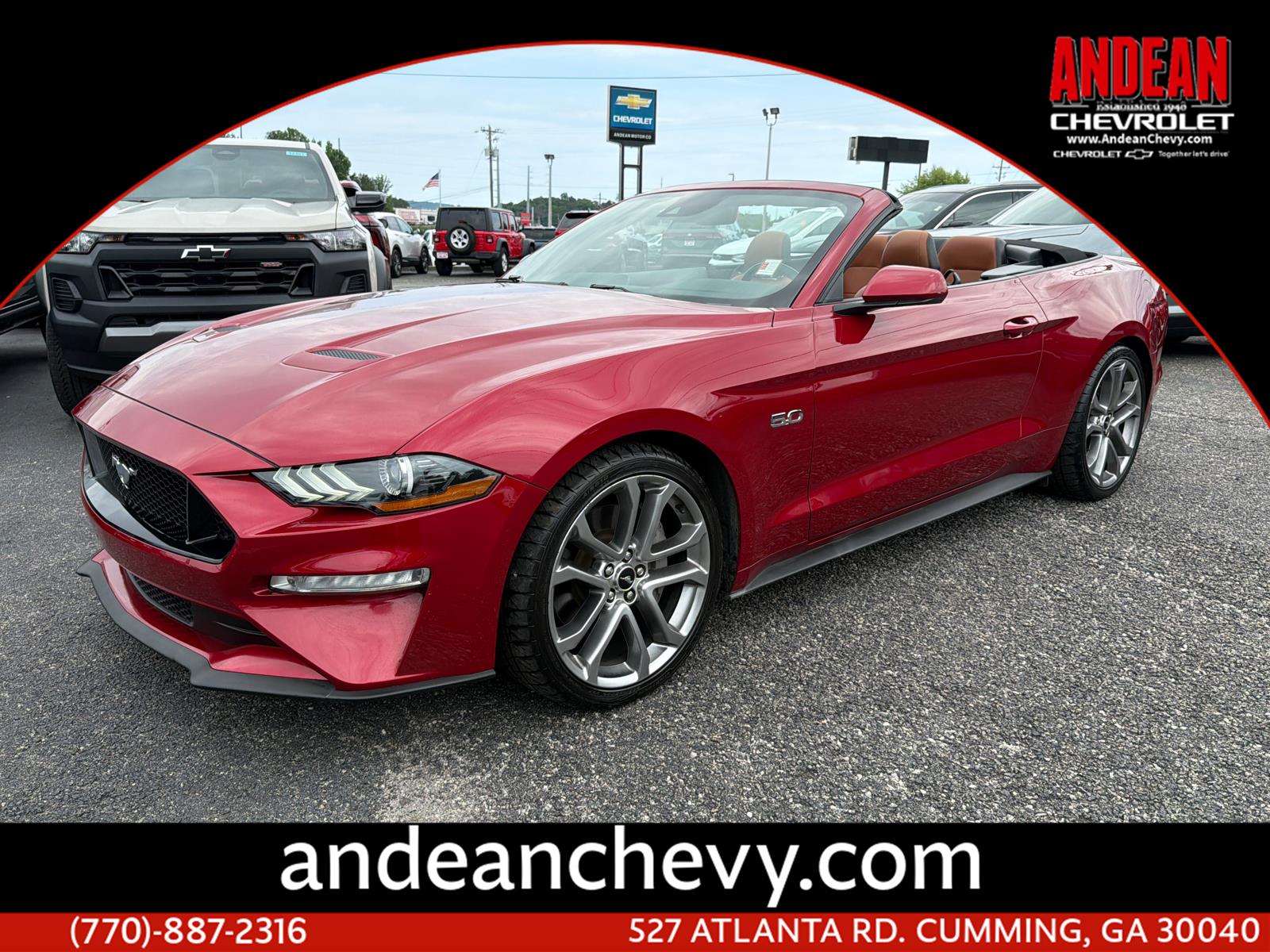 2021 Ford Mustang GT Convertible Premium's photo