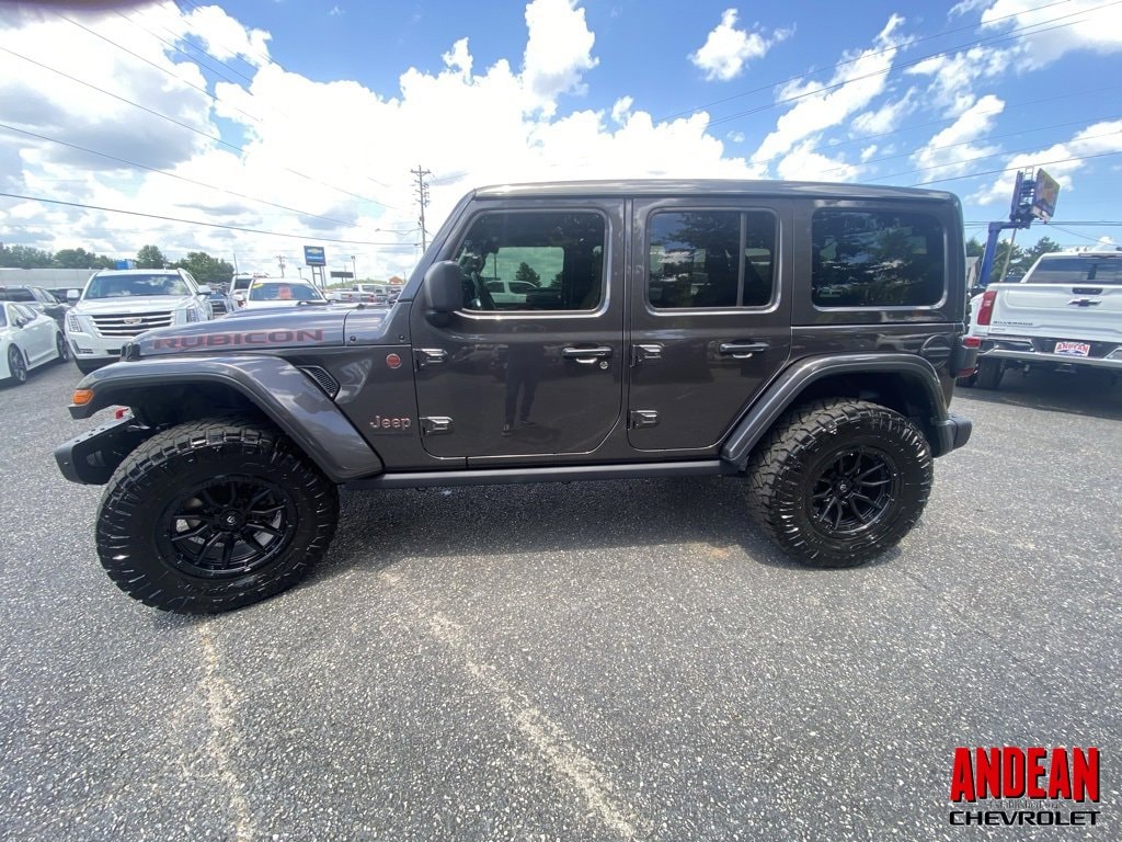 Used 2021 Jeep Wrangler Unlimited Rubicon with VIN 1C4HJXFG4MW852996 for sale in Cumming, GA