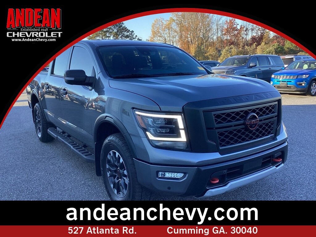 Used 2023 Nissan Titan Crew Cab PRO-4X 4x4 Truck Crew Cab