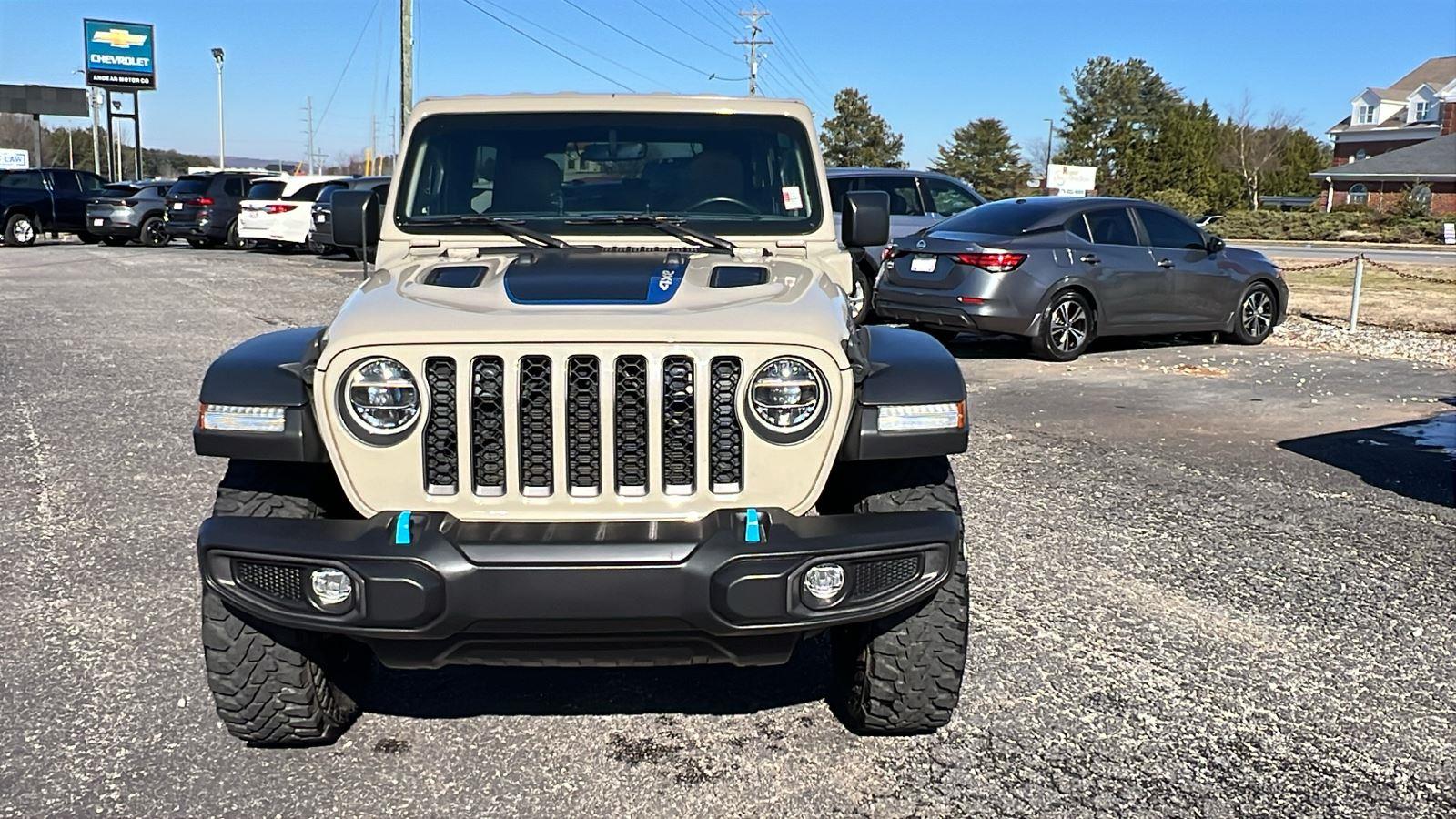 Used 2022 Jeep Wrangler Unlimited Rubicon 4XE with VIN 1C4JJXR61NW232659 for sale in Cumming, GA