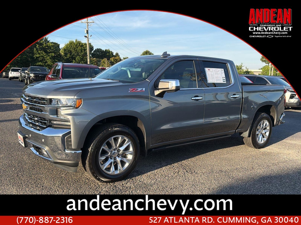Used 2021 Chevrolet Silverado 1500 LTZ Truck Crew Cab