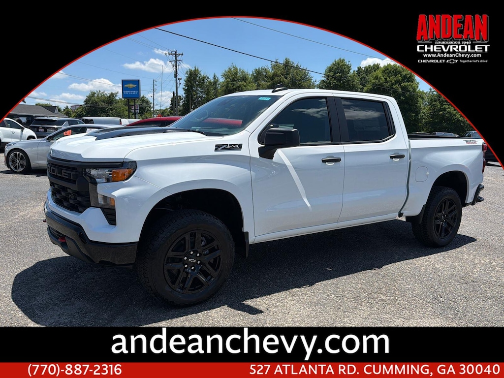 New 2026 Chevrolet Silverado 1500 Custom Trail Boss Truck