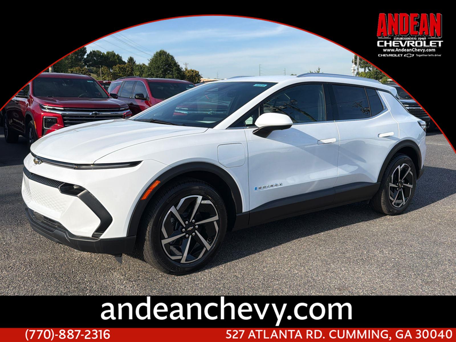 Summit White 2026 Chevrolet Equinox EV SUV / Crossover Front-Wheel Drive Automatic