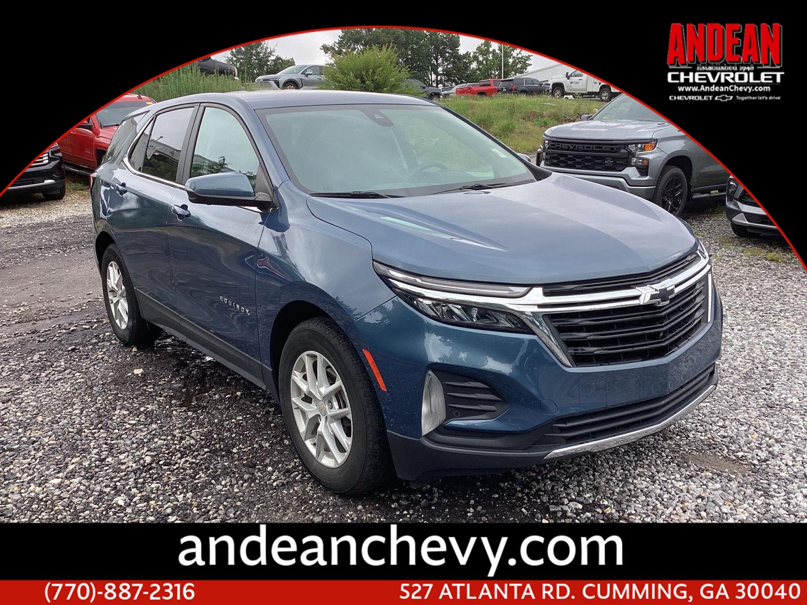 Lakeshore Blue Metallic 2024 Chevrolet Equinox SUV / Crossover Front-Wheel Drive Automatic