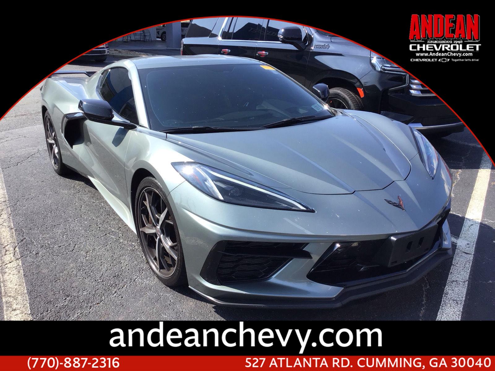 Hypersonic Gray Metallic 2022 Chevrolet Corvette Coupe Rear-Wheel Drive Automatic
