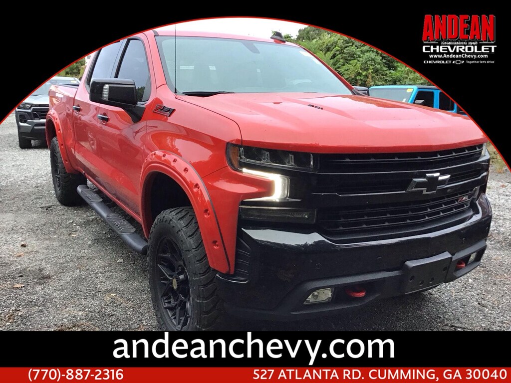 Used 2021 Chevrolet Silverado 1500 LT Trail Boss Truck Crew Cab