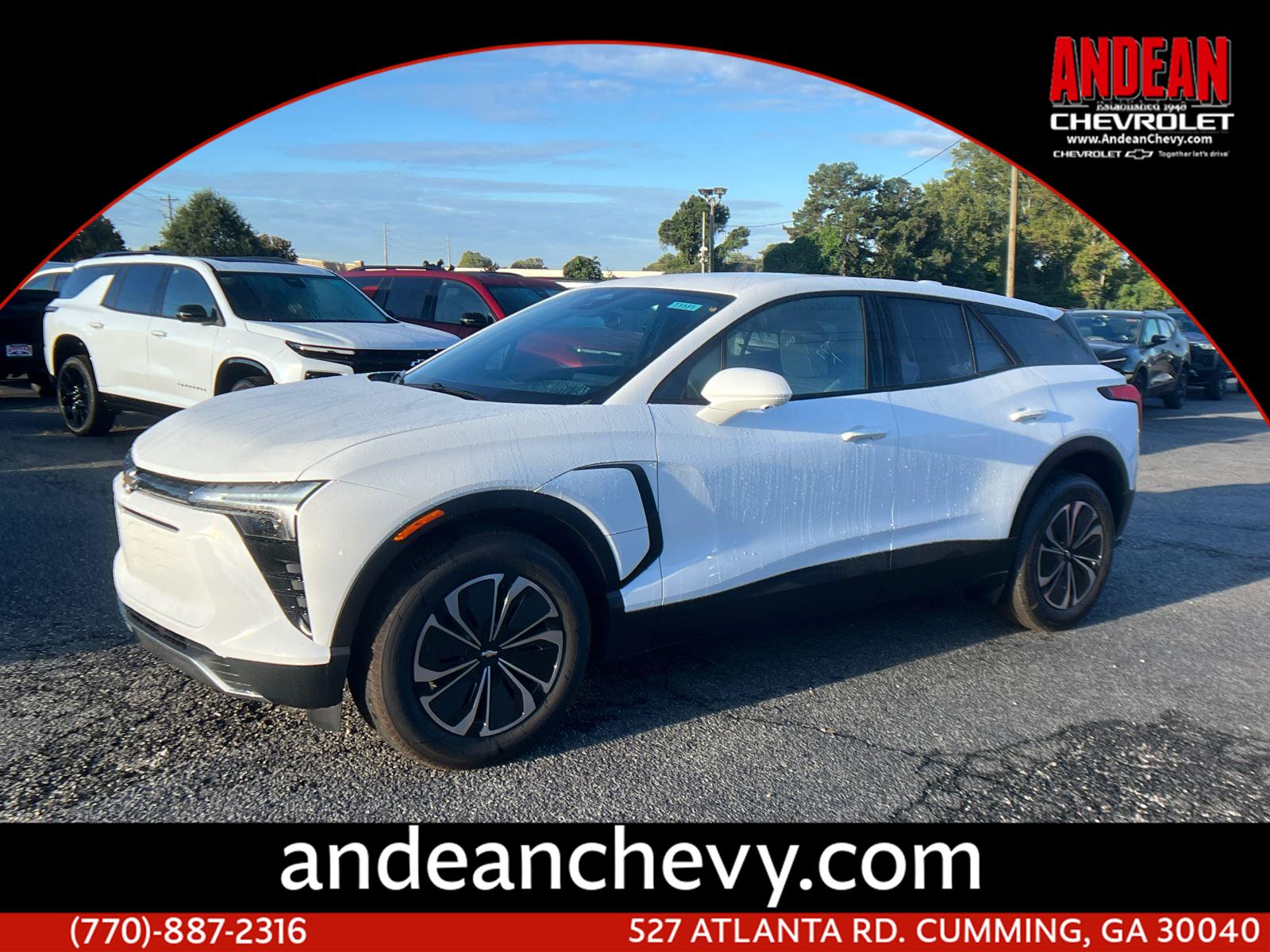 Summit White 2026 Chevrolet Blazer EV SUV / Crossover All-Wheel Drive Automatic