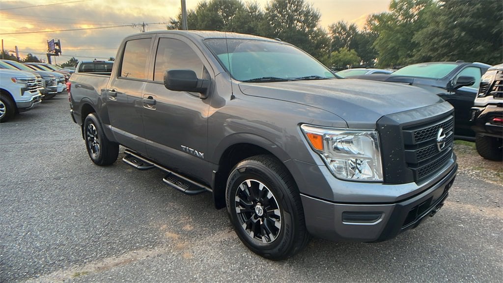 Used 2021 Nissan Titan Crew Cab S 4x4 Truck Crew Cab