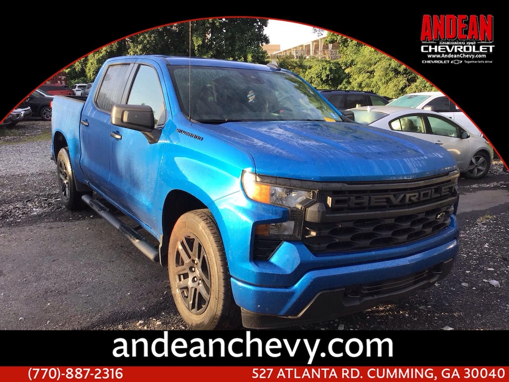 Used 2023 Chevrolet Silverado 1500 Custom Truck Crew Cab