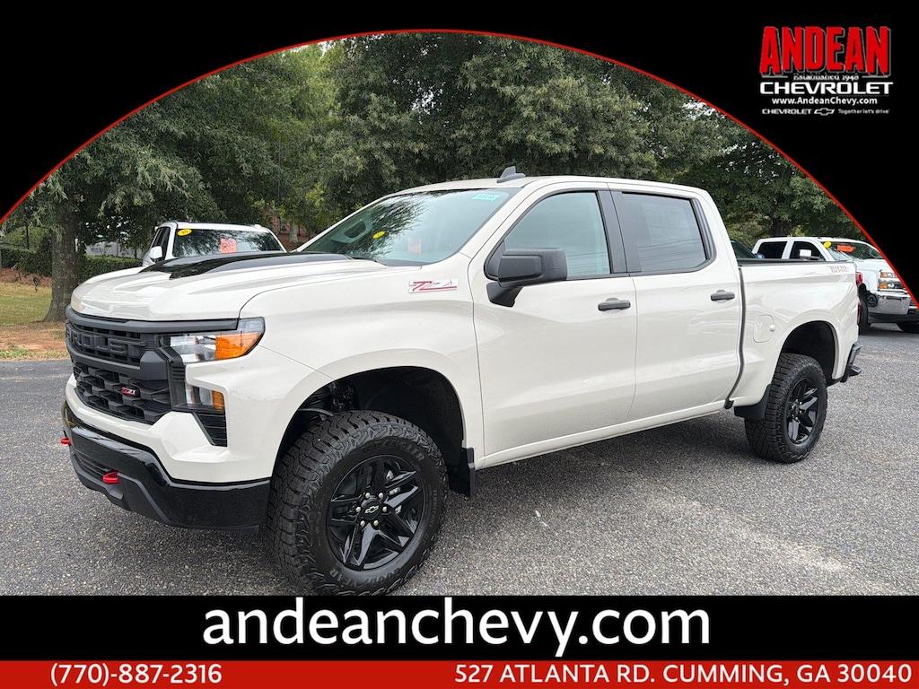 New 2026 Chevrolet Silverado 1500 Custom Trail Boss Truck