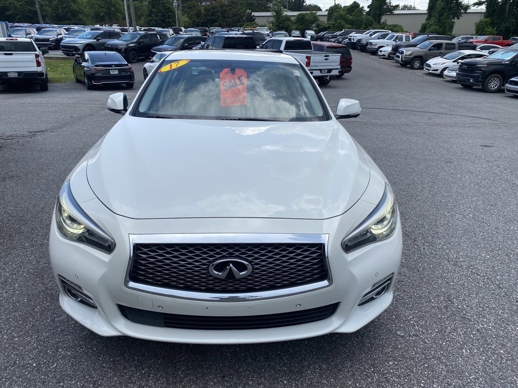 Used 2017 INFINITI Q50 Premium with VIN JN1CV7ARXHM682039 for sale in Cumming, GA