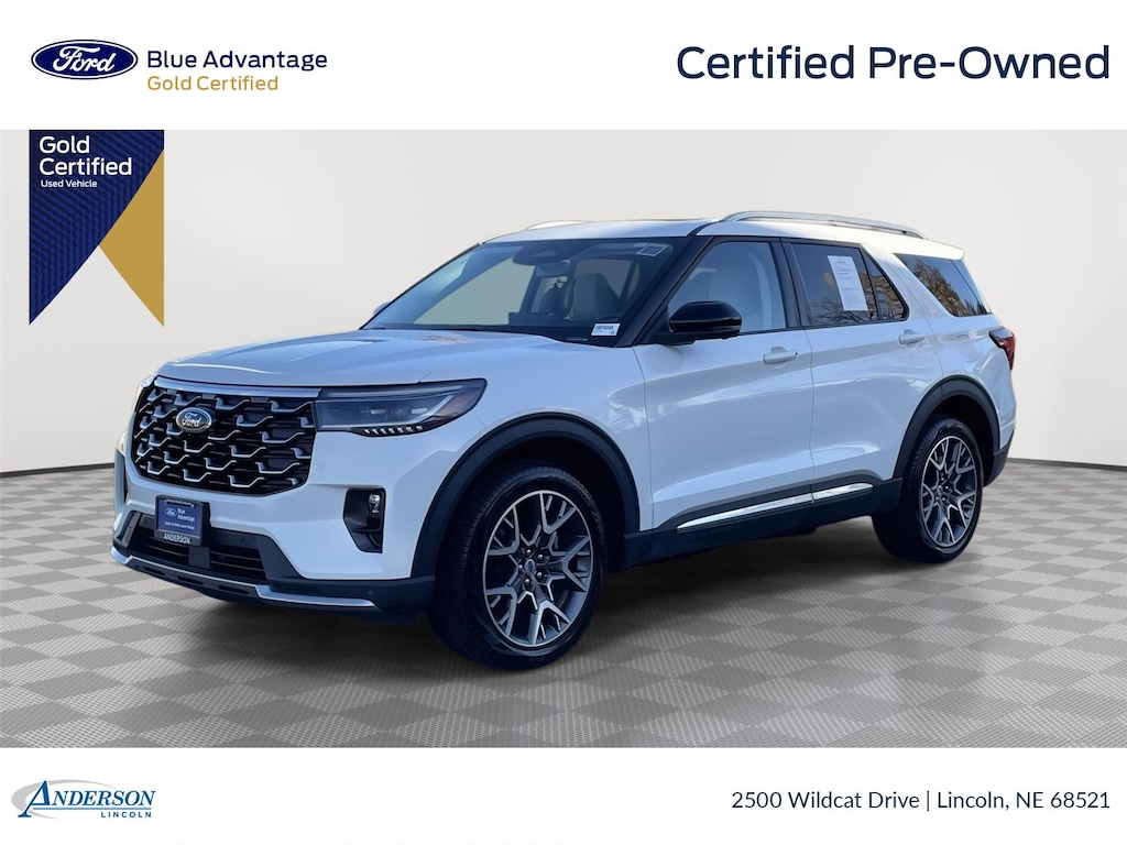 Certified 2025 Ford Explorer Platinum SUV