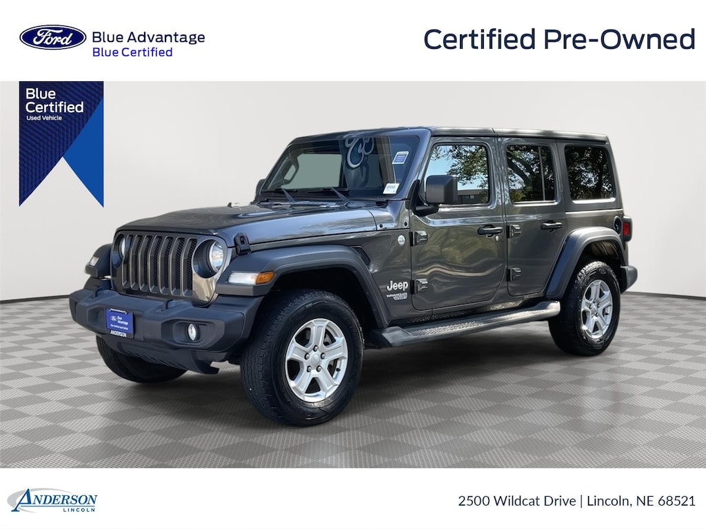 Used 2019 Jeep Wrangler Unlimited Sport S SUV