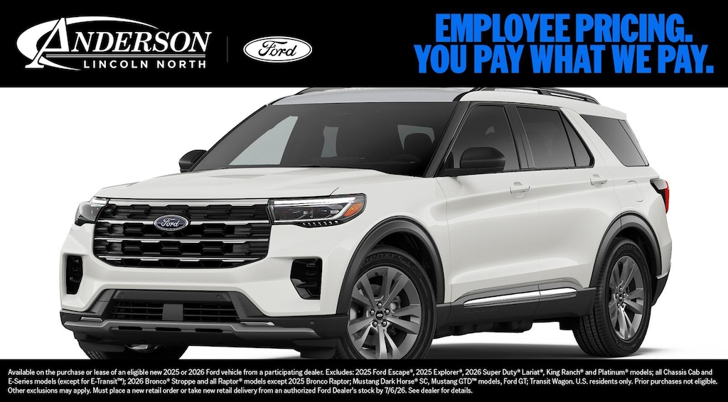 New 2026 Ford Explorer Active SUV