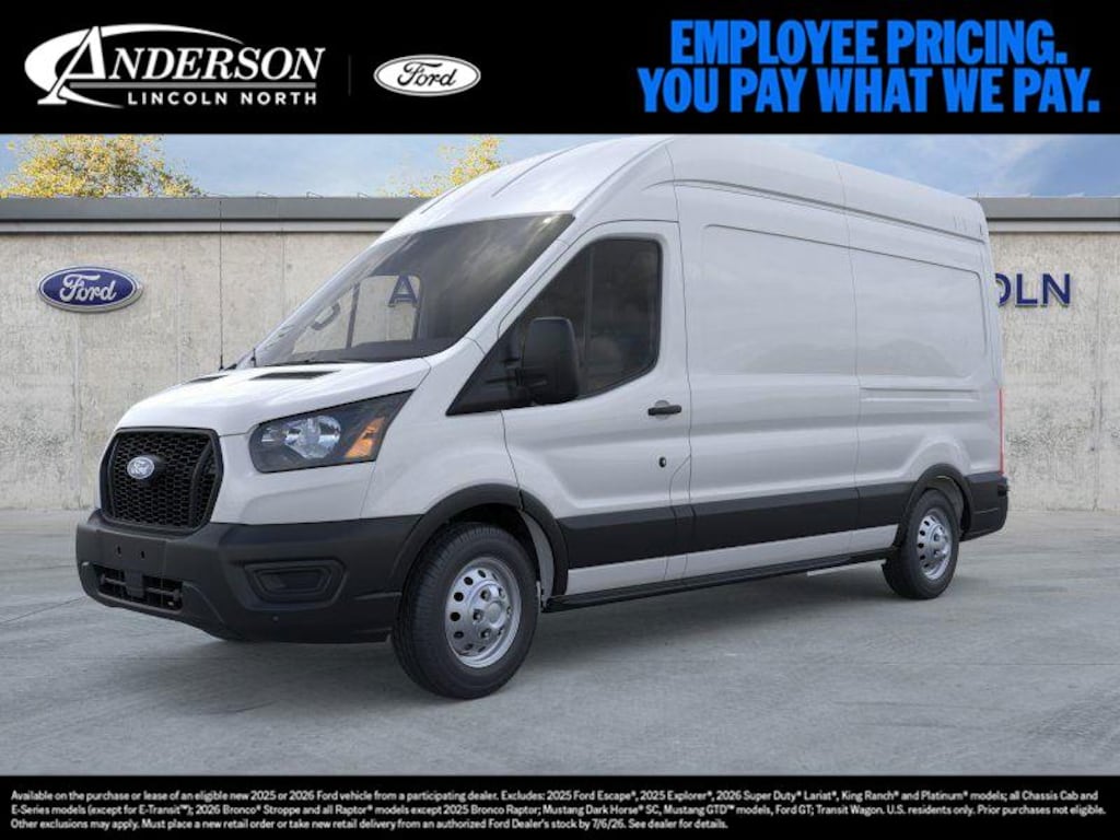 New 2026 Ford Transit Commercial Cargo Van VAN