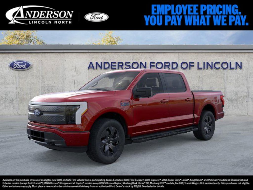 New 2025 Ford F-150 Lightning Flash TRUCK