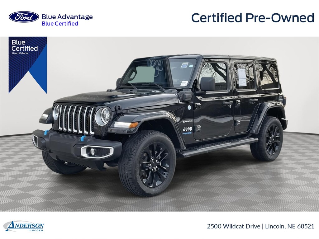 Used 2022 Jeep Wrangler 4xe Unlimited Sahara SUV