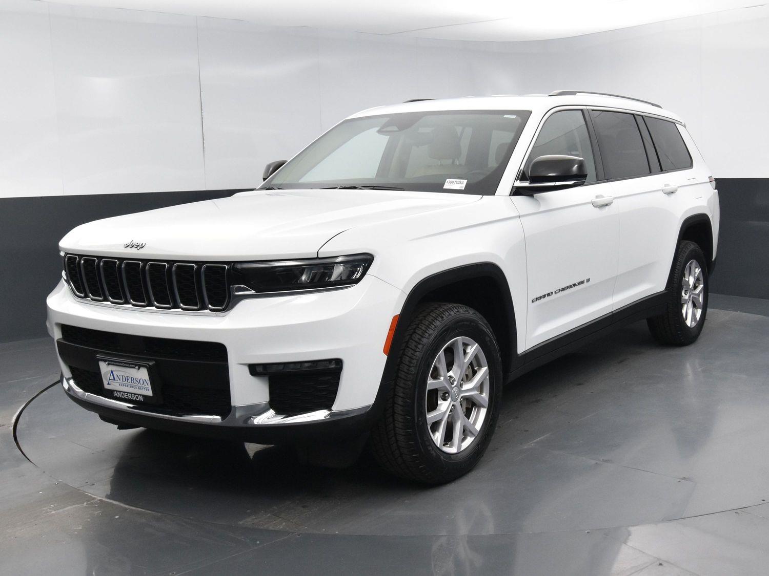 Used 2021 Jeep Grand Cherokee L Limited with VIN 1C4RJKBG4M8186658 for sale in Grand Island, NE