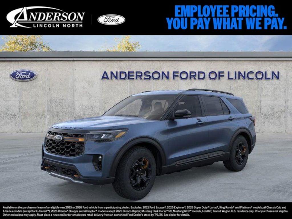 New 2026 Ford Explorer Tremor SUV