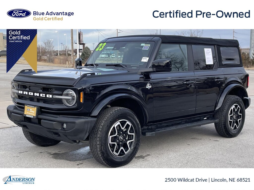 Certified 2023 Ford Bronco Outer Banks SUV