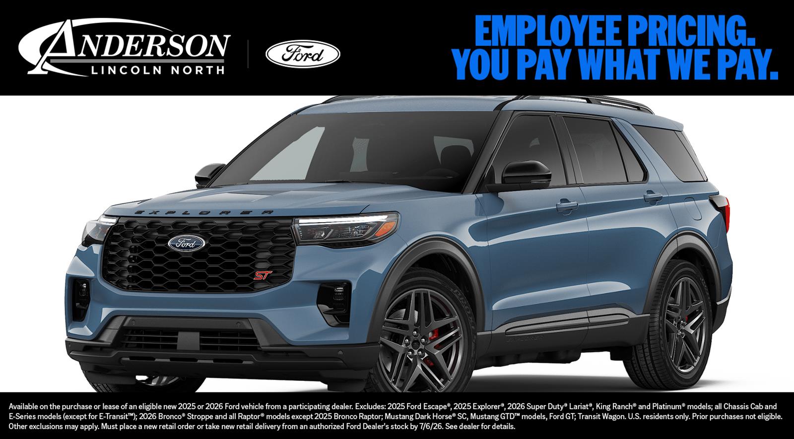 2026 Ford Explorer ST 4WD's photo