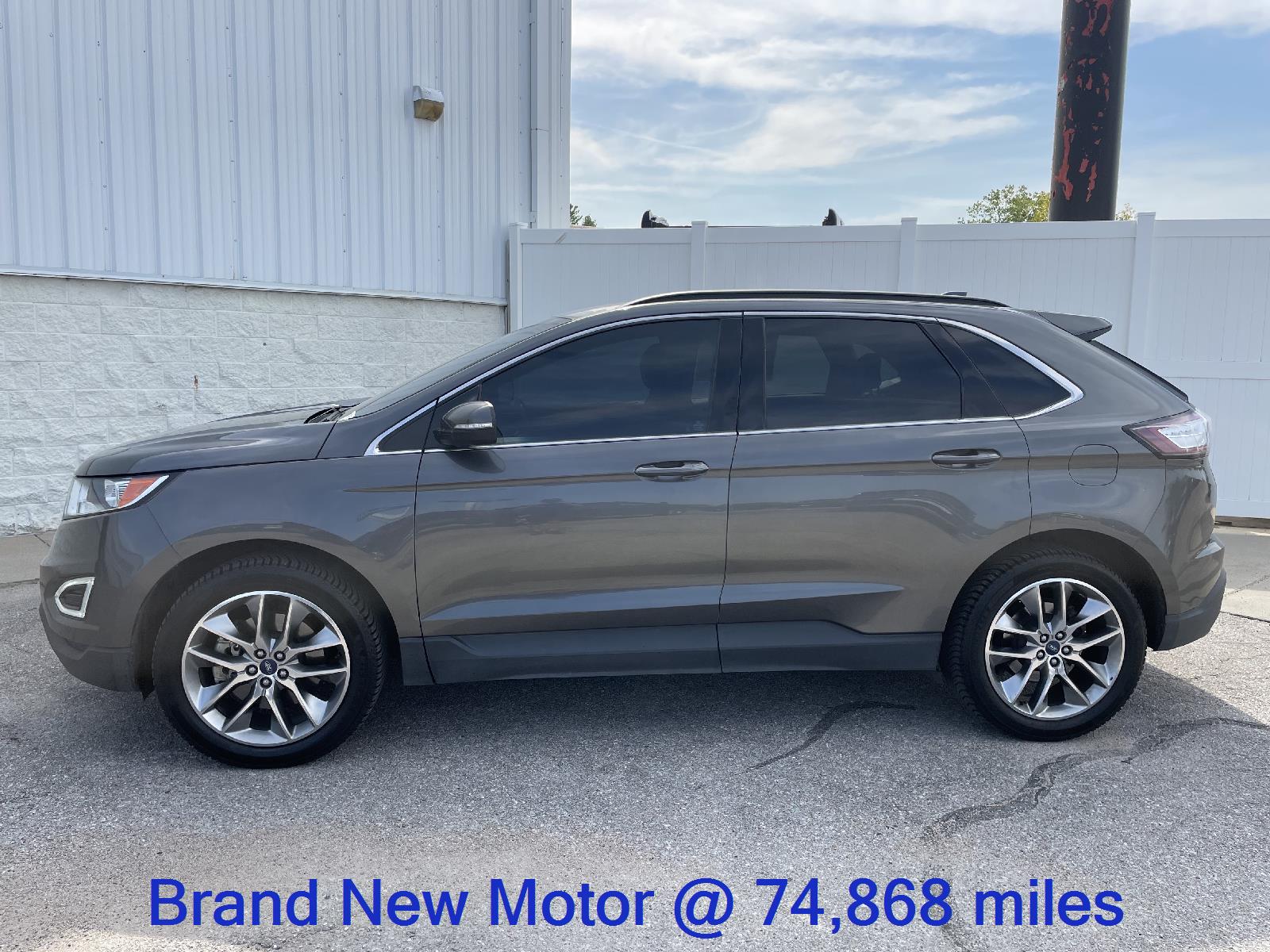 Used 2017 Ford Edge SEL with VIN 2FMPK4J97HBC15975 for sale in Lincoln, NE