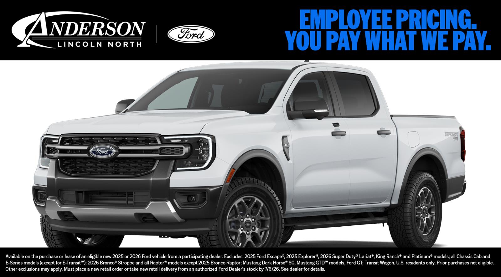 2026 Ford Ranger XLT 4x4 SuperCrew 5' Box's photo