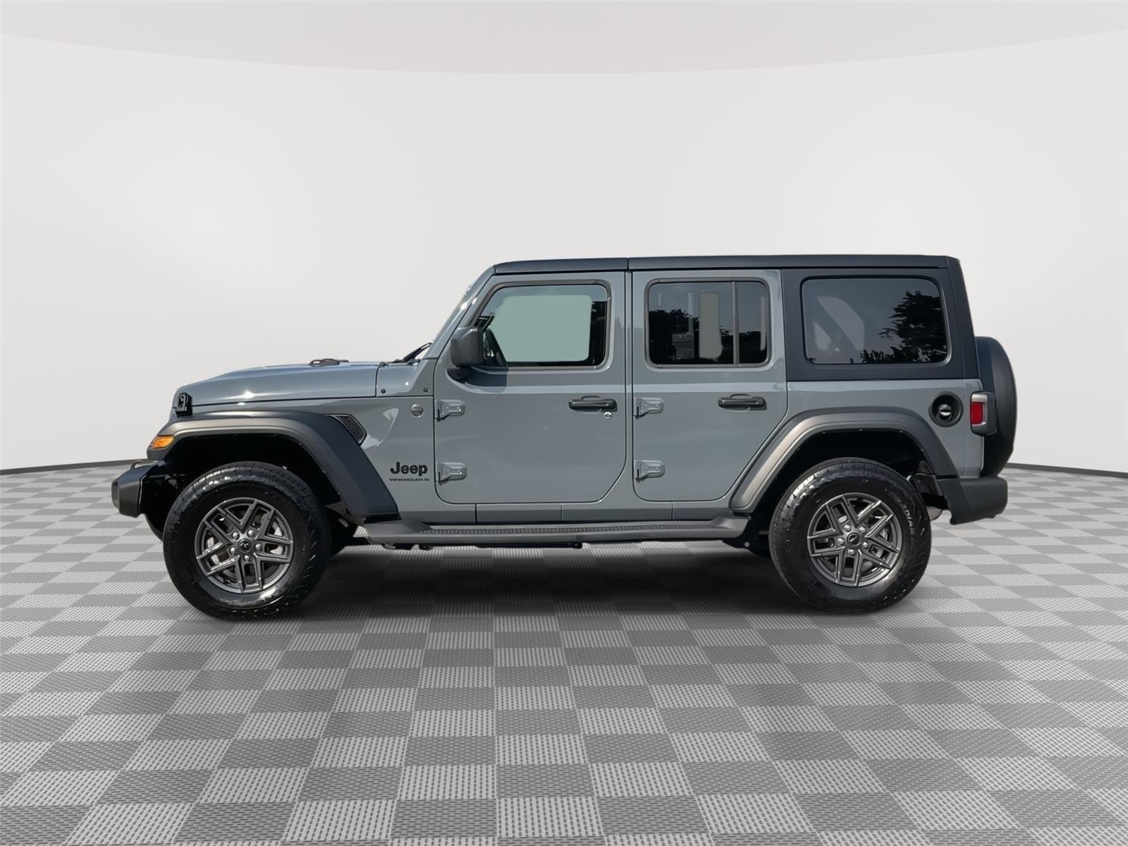 Used 2025 Jeep Wrangler 4-Door Sport S with VIN 1C4PJXDN3SW629682 for sale in Kansas City
