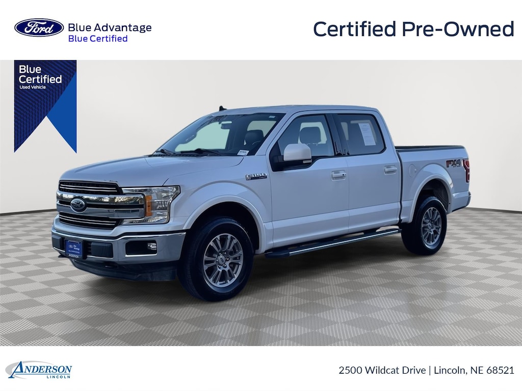 Used 2019 Ford F-150 Lariat Truck SuperCrew Cab