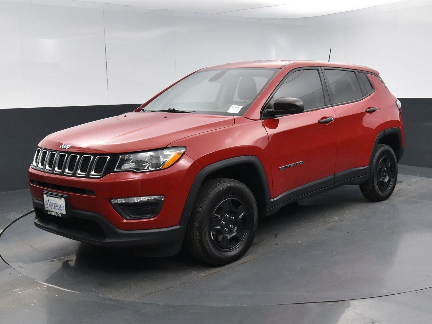 Used 2019 Jeep Compass Sport with VIN 3C4NJDAB9KT595222 for sale in Grand Island, NE