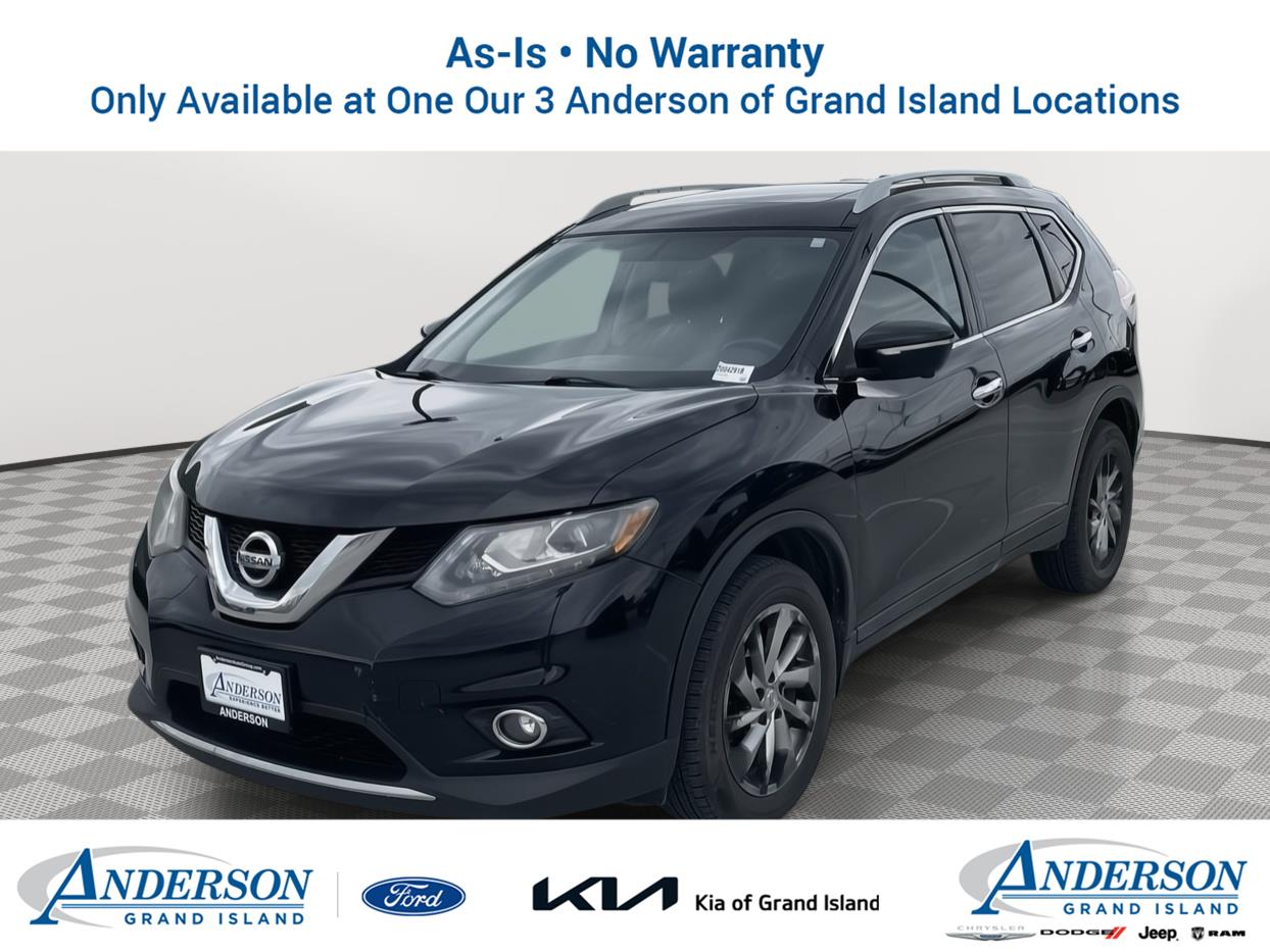 Used 2015 Nissan Rogue SL with VIN 5N1AT2MV3FC796064 for sale in Grand Island, NE