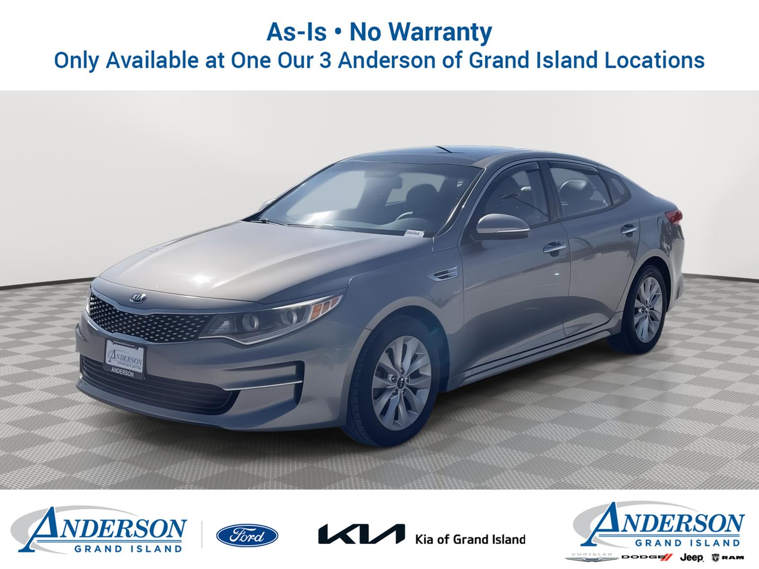 Used 2016 Kia Optima EX with VIN 5XXGU4L39GG108514 for sale in Grand Island, NE