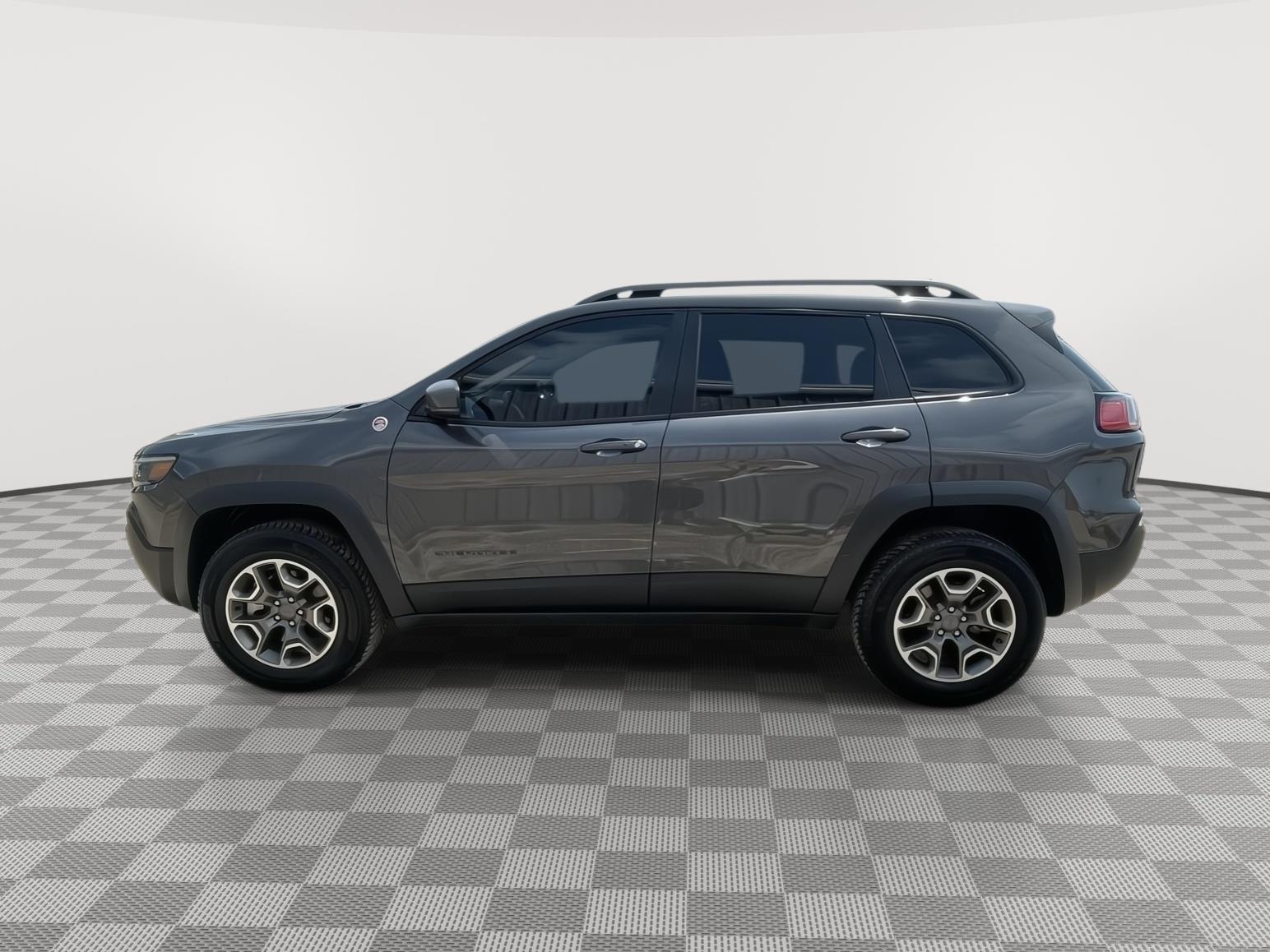 Used 2021 Jeep Cherokee Trailhawk with VIN 1C4PJMBX0MD199322 for sale in Kansas City