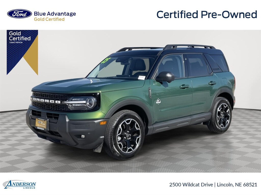 Certified 2025 Ford Bronco Sport Outer Banks SUV