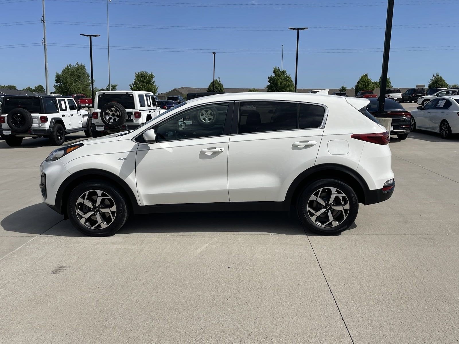 Used 2020 Kia Sportage LX with VIN KNDPMCAC1L7781958 for sale in Lincoln, NE