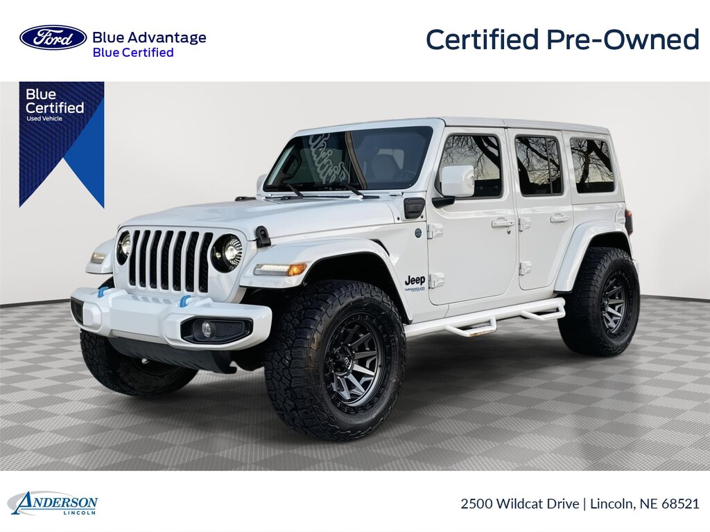 Used 2022 Jeep Wrangler 4xe Unlimited Sahara High Altitude SUV