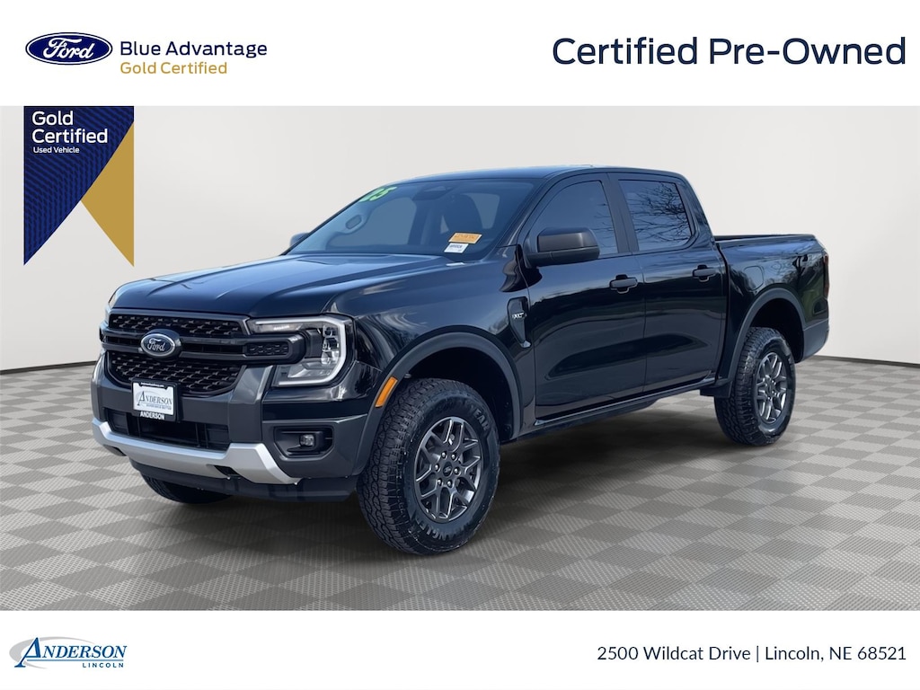 Certified 2025 Ford Ranger XLT Truck SuperCrew