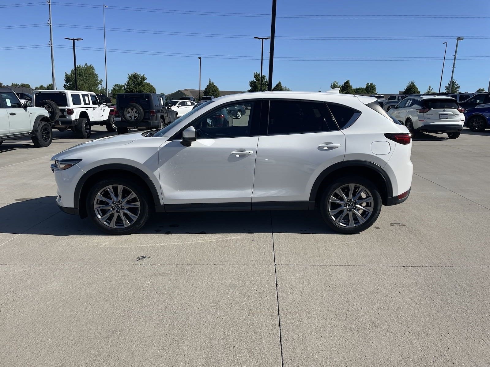 Used 2021 Mazda CX-5 Grand Touring with VIN JM3KFBDM4M0358408 for sale in Lincoln, NE