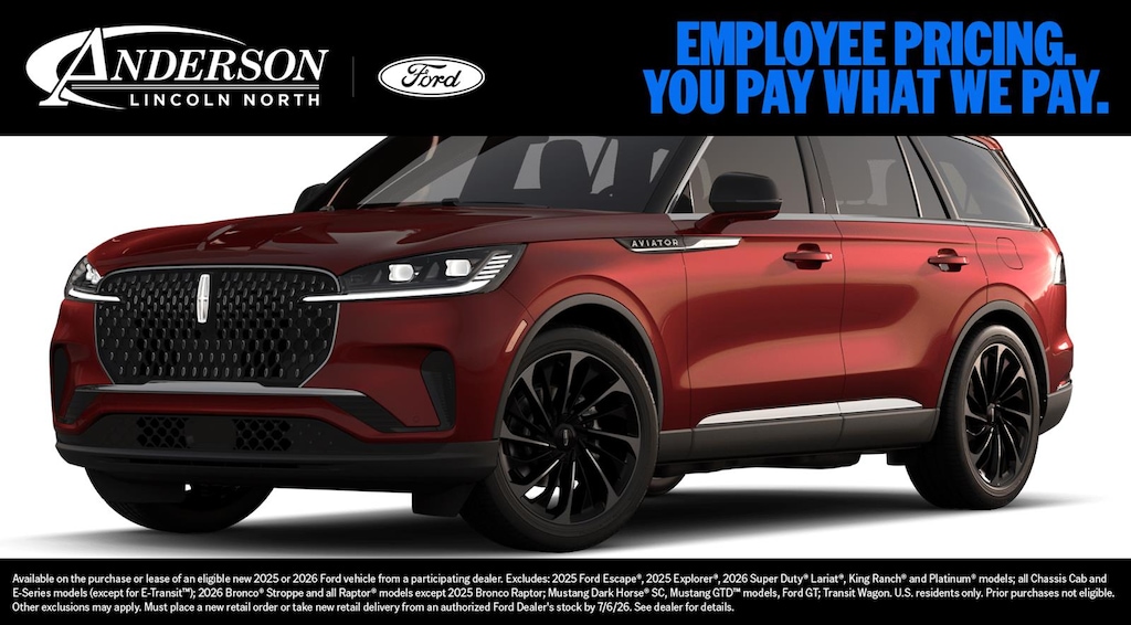 New 2026 Lincoln Aviator Reserve SUV