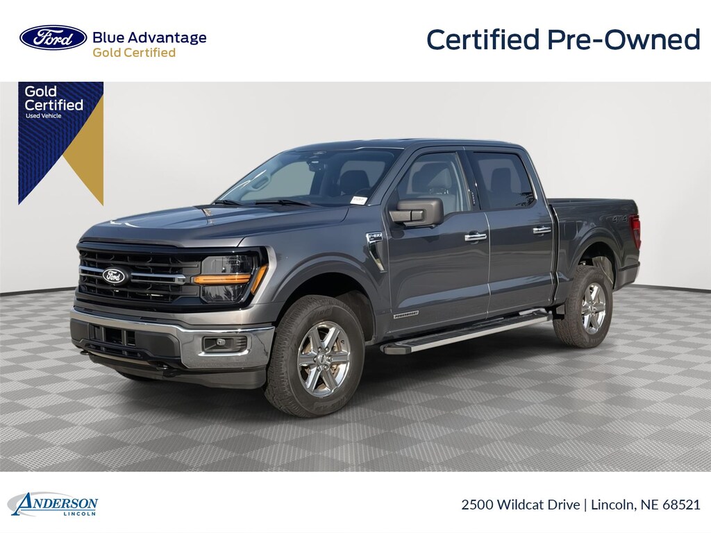 Certified 2024 Ford F-150 XLT Truck SuperCrew Cab