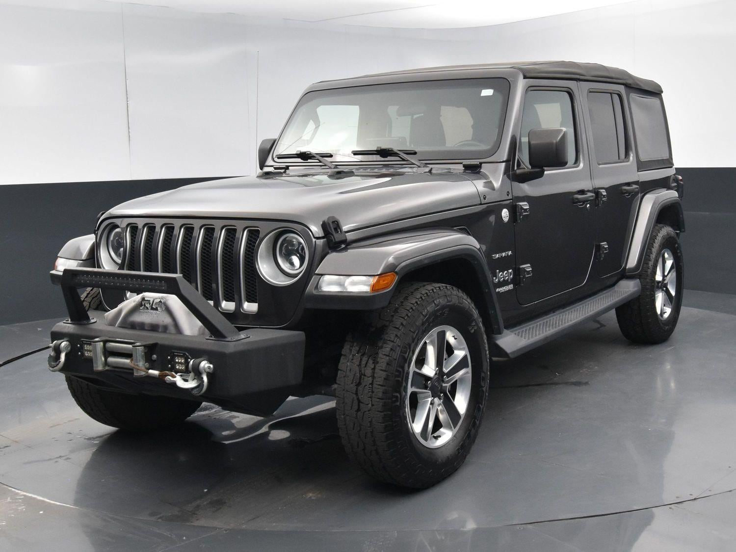 Used 2018 Jeep All-New Wrangler Unlimited Sahara with VIN 1C4HJXENXJW200217 for sale in Grand Island, NE