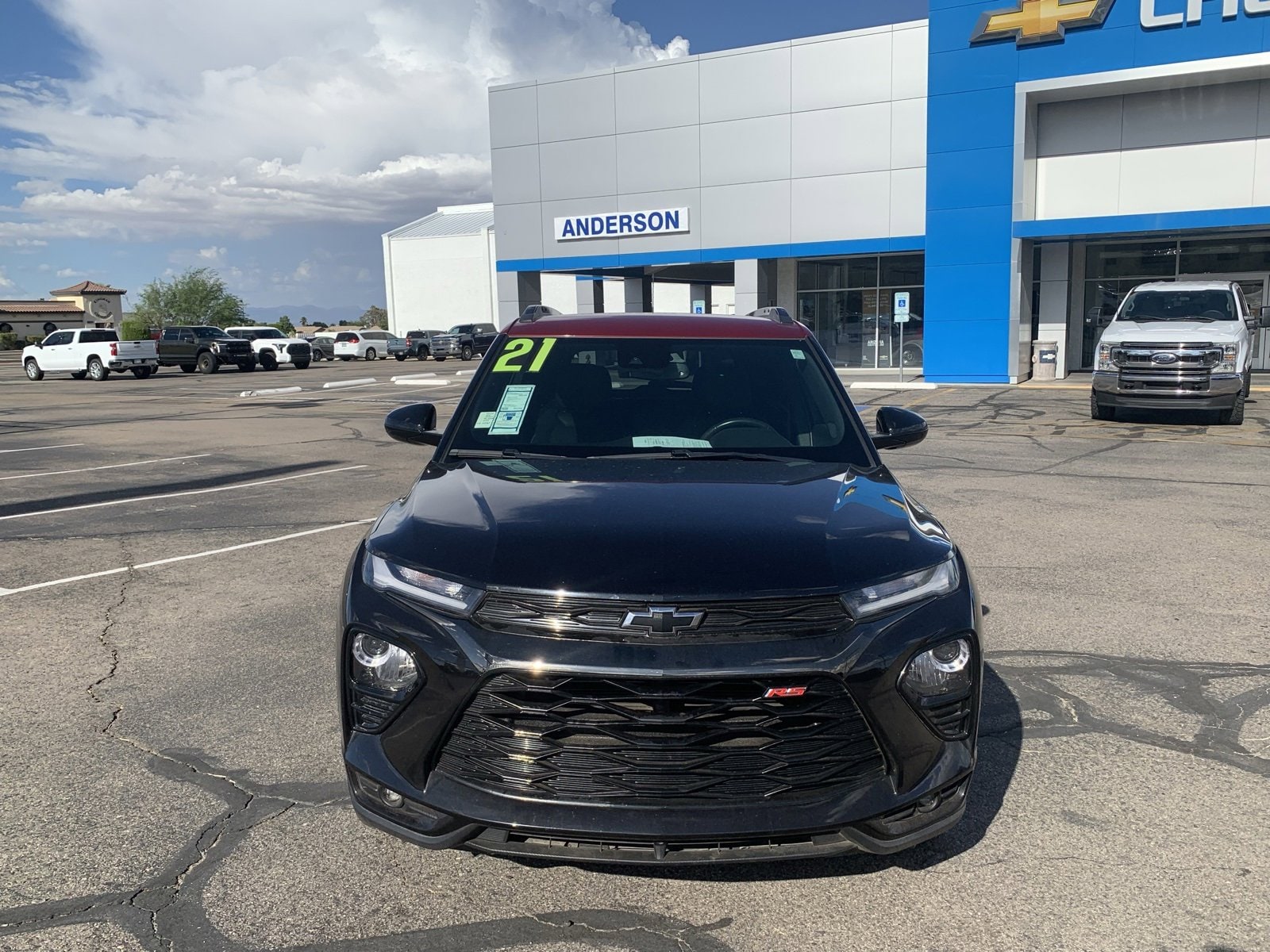 Used 2021 Chevrolet Trailblazer RS with VIN KL79MTSL0MB098863 for sale in Kingman, AZ