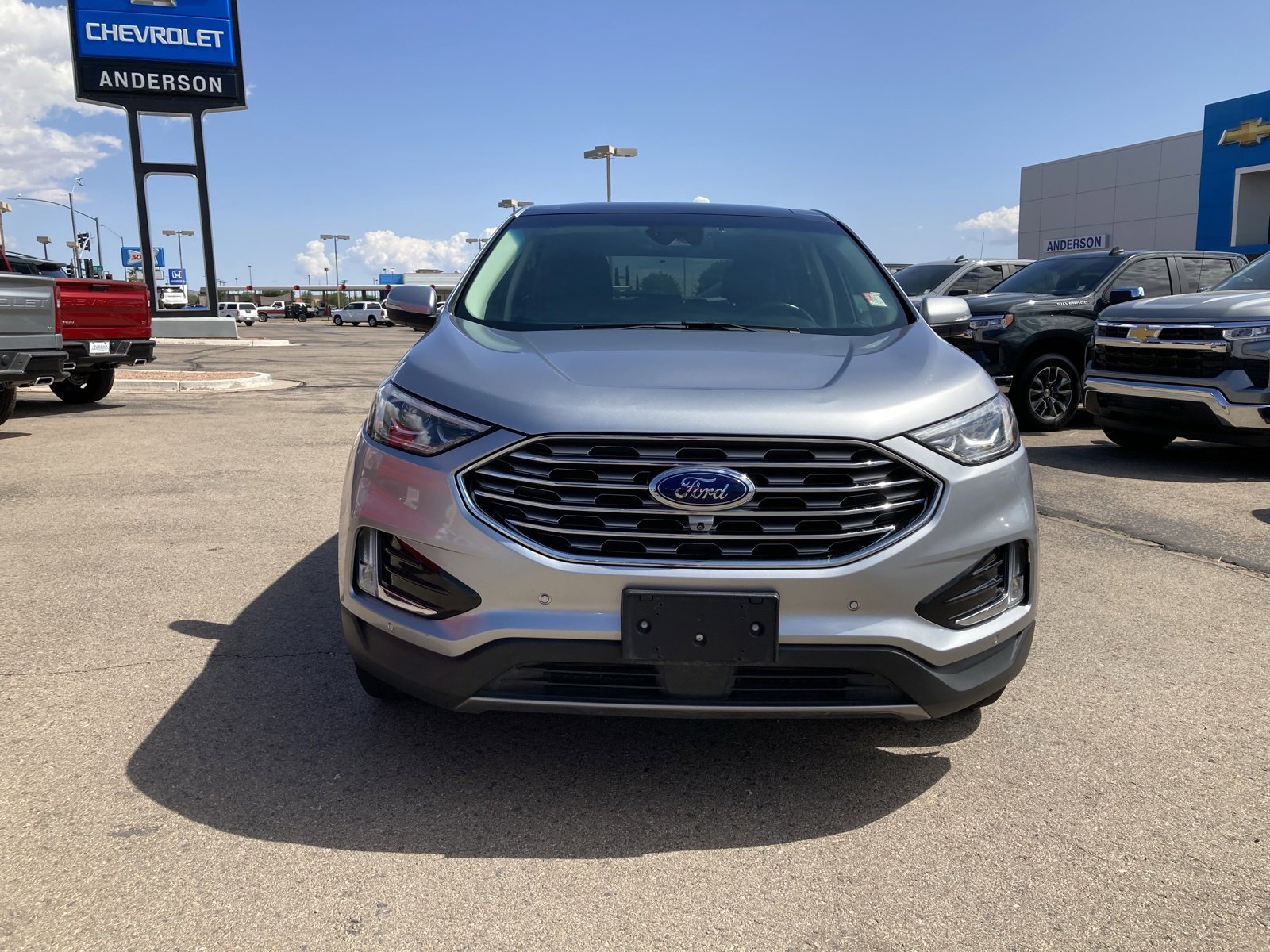 Used 2020 Ford Edge Titanium with VIN 2FMPK4K97LBA72517 for sale in Kingman, AZ
