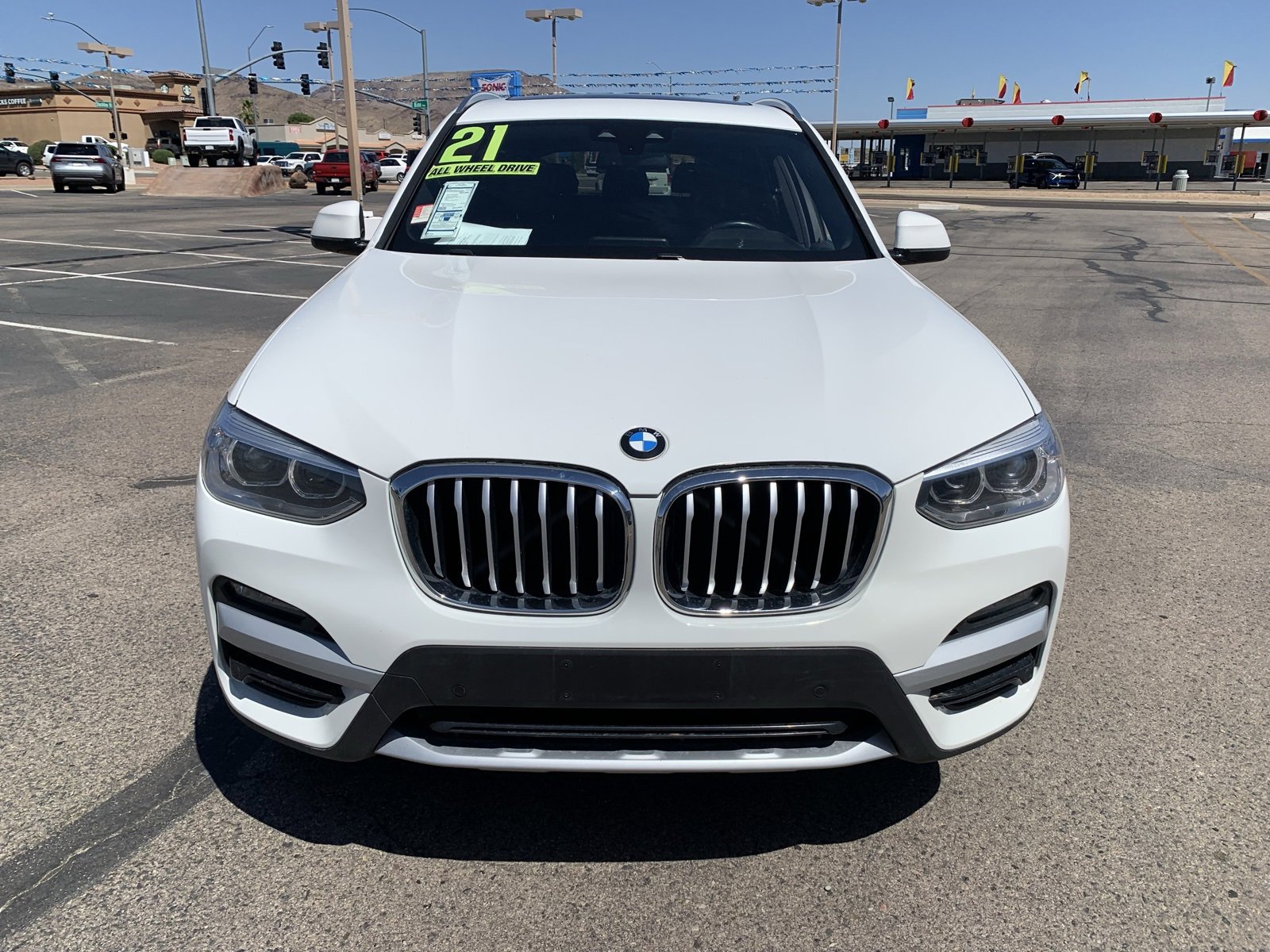 Used 2021 BMW X3 30i with VIN 5UXTY5C09M9F57507 for sale in Kingman, AZ