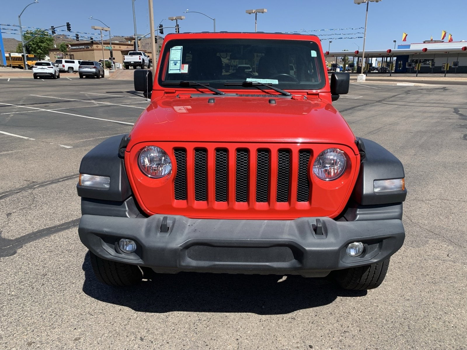 Used 2021 Jeep Wrangler Unlimited Sport S with VIN 1C4HJXDN2MW592745 for sale in Kingman, AZ