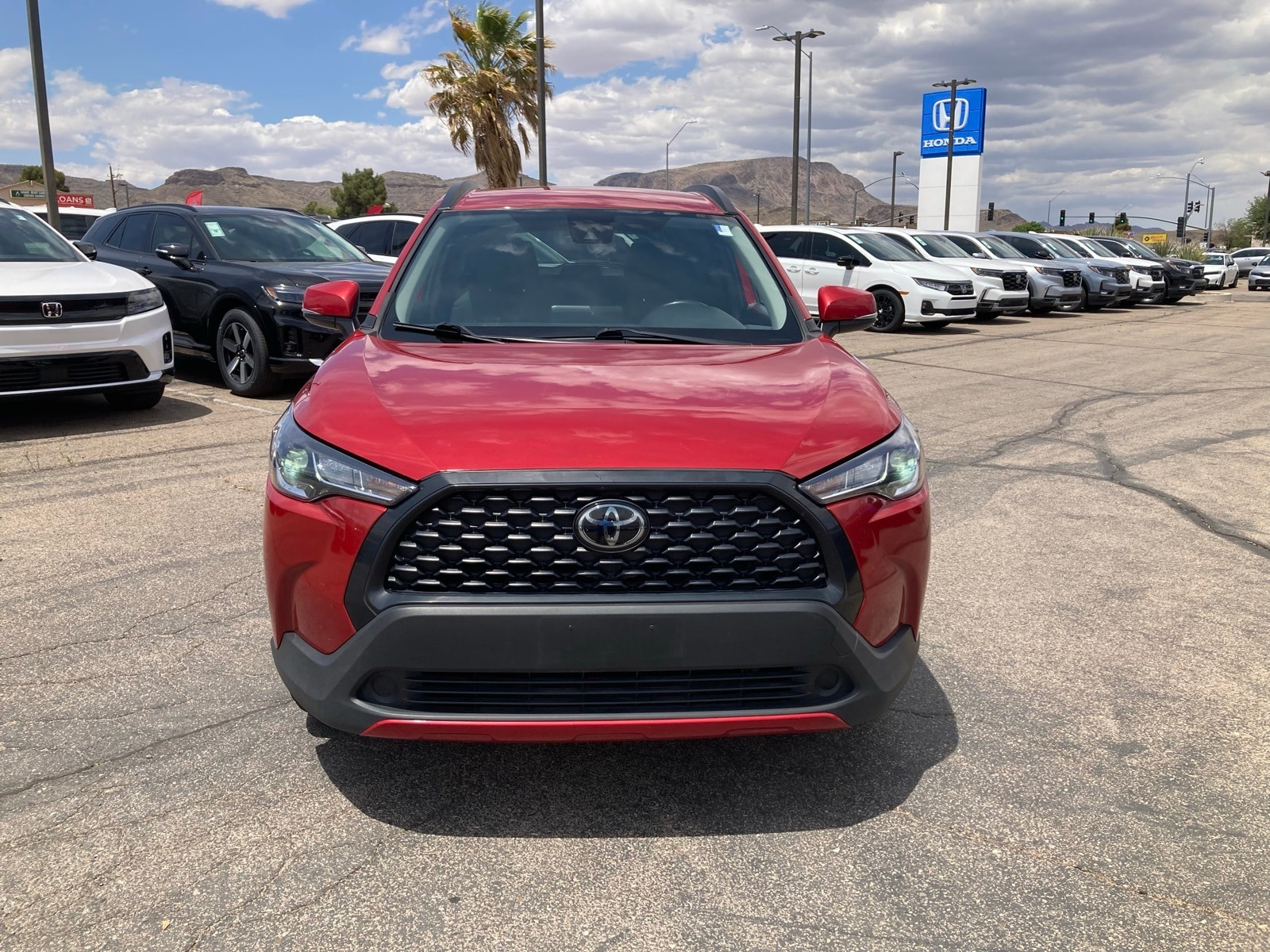 Used 2022 Toyota Corolla Cross LE with VIN 7MUCAAAG7NV032143 for sale in Kingman, AZ